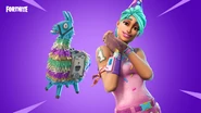 Promotional Image featuring Birthday Brigade Ramirez and Birthday Llama.
