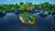 One of the 2 new islands