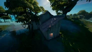Outside