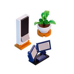 Supernova Academy Lobby - Decor Bundle - LEGO Fortnite
