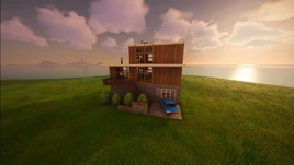 Modern House (Overview) - Prefab - Fortnite