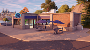 Tilted Towers (Winterfest 2021 - Coffee Shop) - Location - Fortnite