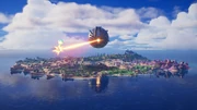 Dark Voyager destroying the Battle Bus