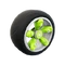 I-Mod (Lime) - Wheel - Rocket Racing