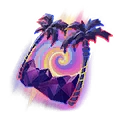 Sunset Swirl (Reactivity - On) - Back Bling - Fortnite