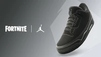 Air Jordan 3 'Black Cat' - Promo - Fortnite
