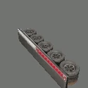 Chonker's Speedway Tire Wall 01 Dirty - Prop - Fortnite
