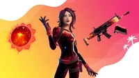 Space Fire Set (News Tab) - Promo - Fortnite