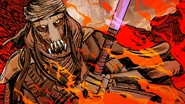Sketch for Warlord's Origin by Anthony Petrie
