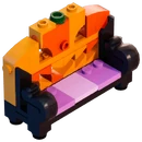 Cackling Sofa - Furniture - LEGO Fortnite