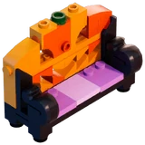 Cackling Sofa - Furniture - LEGO Fortnite