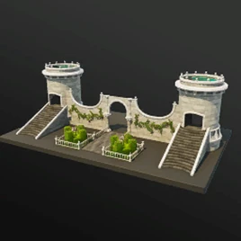 Princess Castle Gate - Prefab - Fortnite