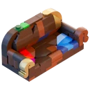 Patchwork Couch - Furniture - LEGO Fortnite