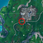 Location of the Battle Star