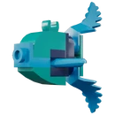 Blue Betta Fish - Fish - LEGO Fortnite Brick Life