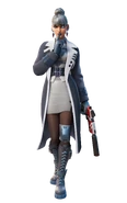 Arctic Operative Trenchcoat - Full Body