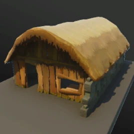 Viking Hut C - Prefab - Fortnite