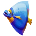 Shield Fish (Light Blue Shield Fish) - Item - Fortnite