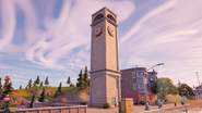 Tilted Towers (Winterfest 2021 - Clock Tower) - Location - Fortnite
