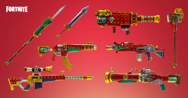 Dragon Weapons set