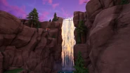 The Waterfall during a sunset (Before Chapter 7: Season 2)
