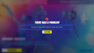 Kicked from Server - Rift Tour - Fortnite