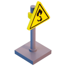 Supernova "Firepower Warning" Sign - Decoration - LEGO Fortnite