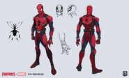 Concept art voor Spider-Man Zero door Matthew Lau