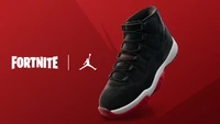 Air Jordan 11 'Black-Gym Red' - Promo - Fortnite