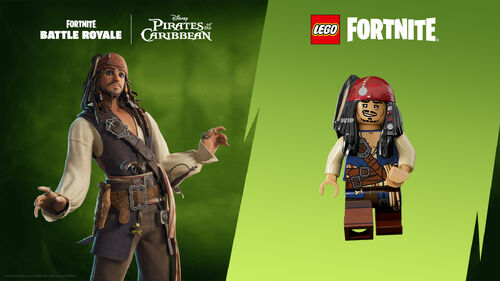 Jack Sparrow - Promo - Fortnite