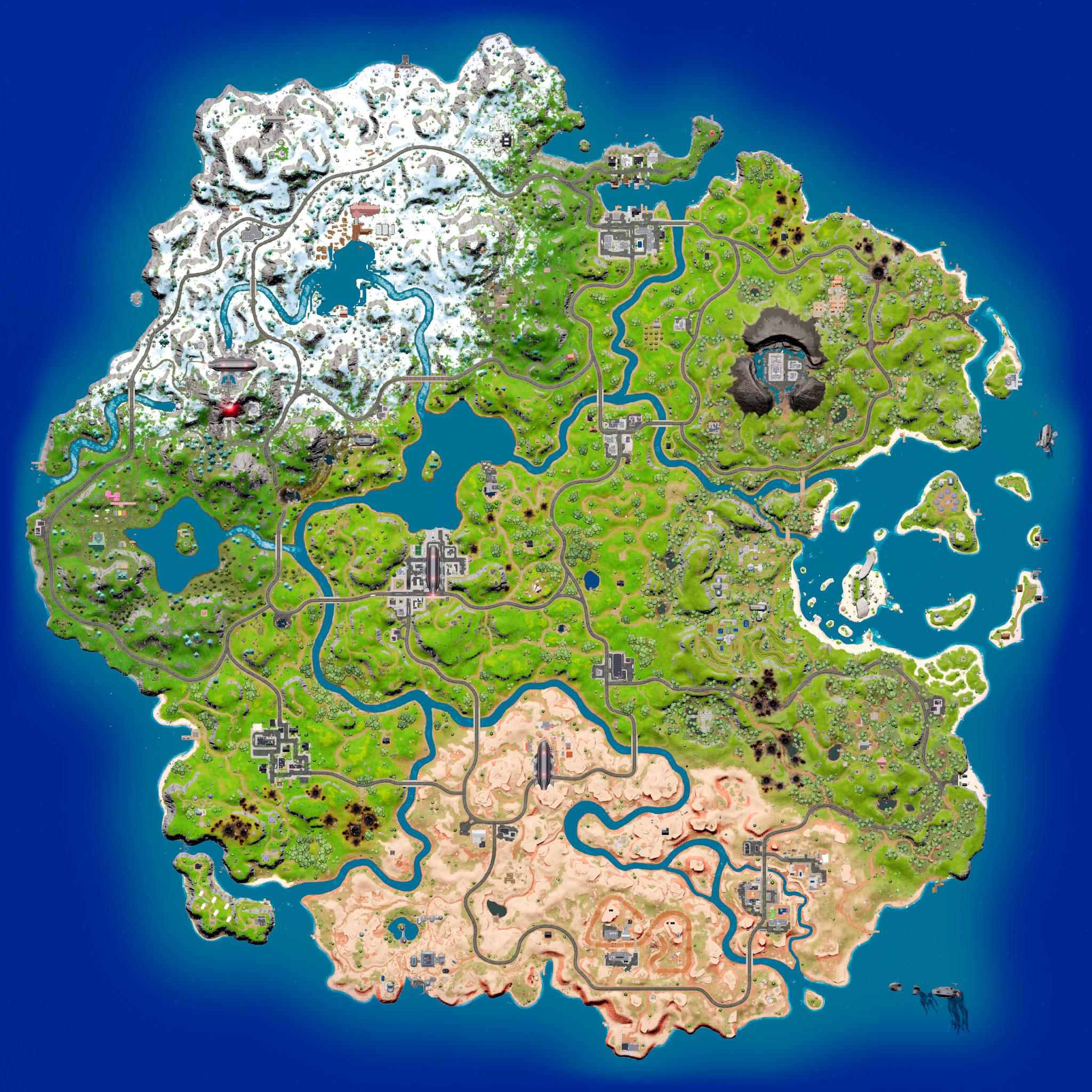 Map:Chapter 3: Season 2 (20.20) | Fortnite Wiki | Fandom