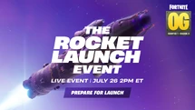 The Rocket Launch Event - Promo - Fortnite OG