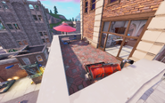 Tilted Towers (High Rise Building - Apartment 3 - Balcony) - Location - Fortnite