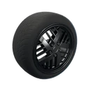 Fast & Furious Pontiac Fiero (Black) - Wheels - Fortnite