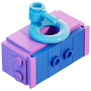 Simpson Family Bathroom Sink - Furniture - LEGO Fortnite
