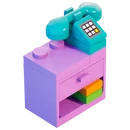 Simpson Side Table - Furniture - LEGO Fortnite