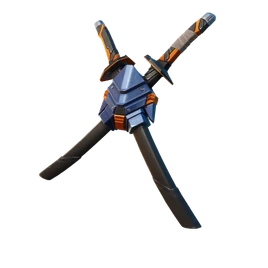 Deathstroke's Katanas - Back Bling - Fortnite