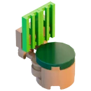 Rest Stop Chair - Furniture - LEGO Fortnite