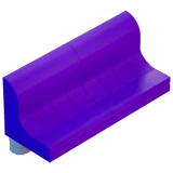Durrr Outdoor Bench Seating - Furniture - LEGO Fortnite