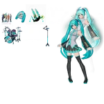 Hatsune Miku Bundle - Item Shop Bundle - Fortnite