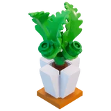 Supernova Fern Planter - Square - Decoration - LEGO Fortnite