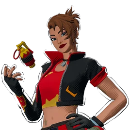 Dynamo TNTina (Dynamo TNToon-a - Battle Pass) - Outfit - Fortnite