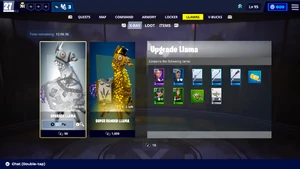 Llamas - User Interface - Save the World