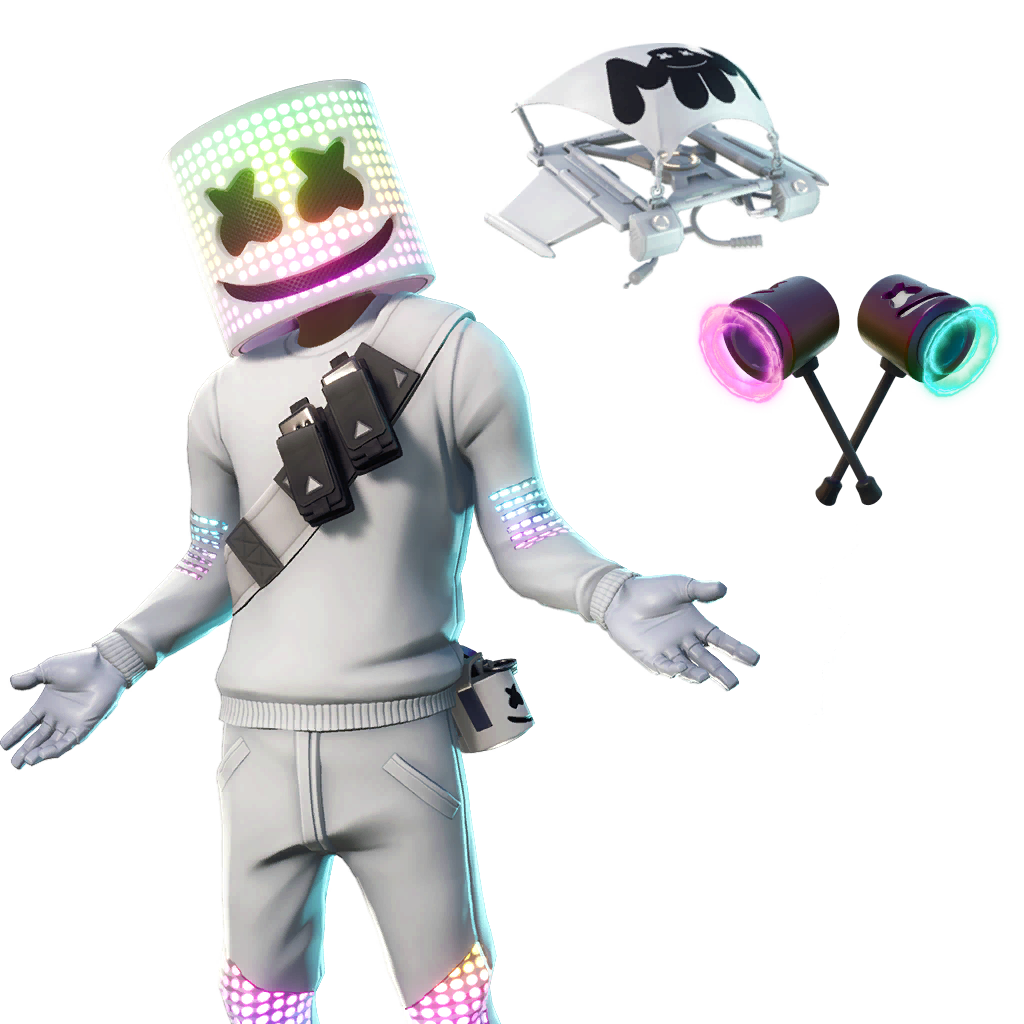 Marshmello backpack fortnite sale