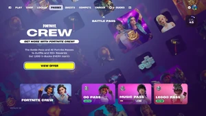Fortnite Crew (v39.00) - User Interface - Fortnite