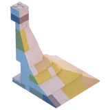 Ancient Corner 02 - Thin - Building Part - LEGO Fortnite