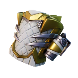 Double Fang (Golden Double Fang - Featured) - Back Bling - Fortnite