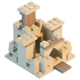 Sandcastle - Fortress - Decoration - LEGO Fortnite