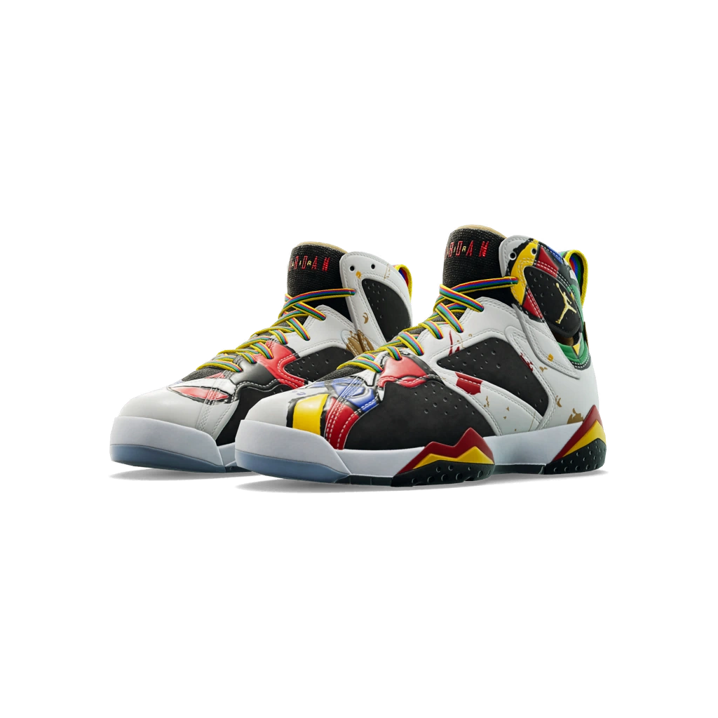 Air Jordan 7 'White/Black/Metallic Gold'