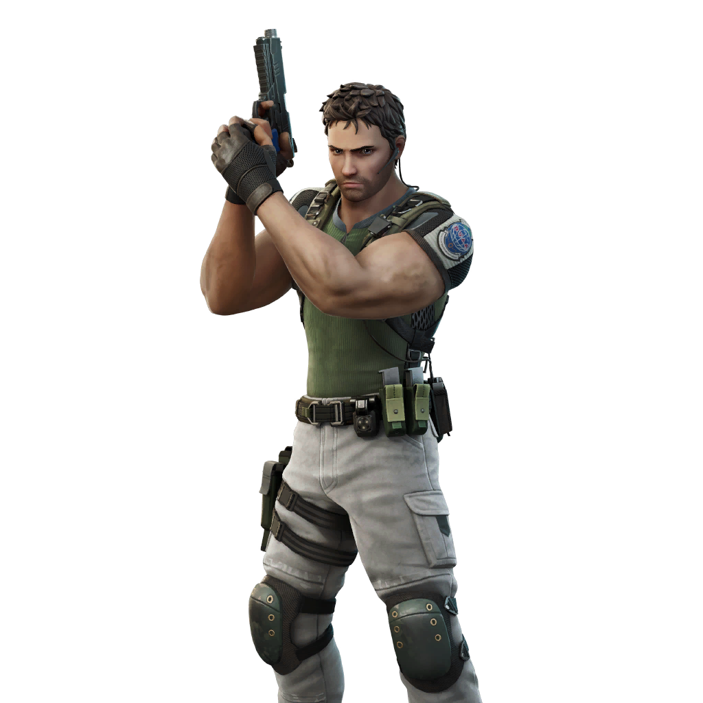 S.T.A.R.S. Members Chris Redfield and Jill Valentine Arrive On The Fortnite  Island 